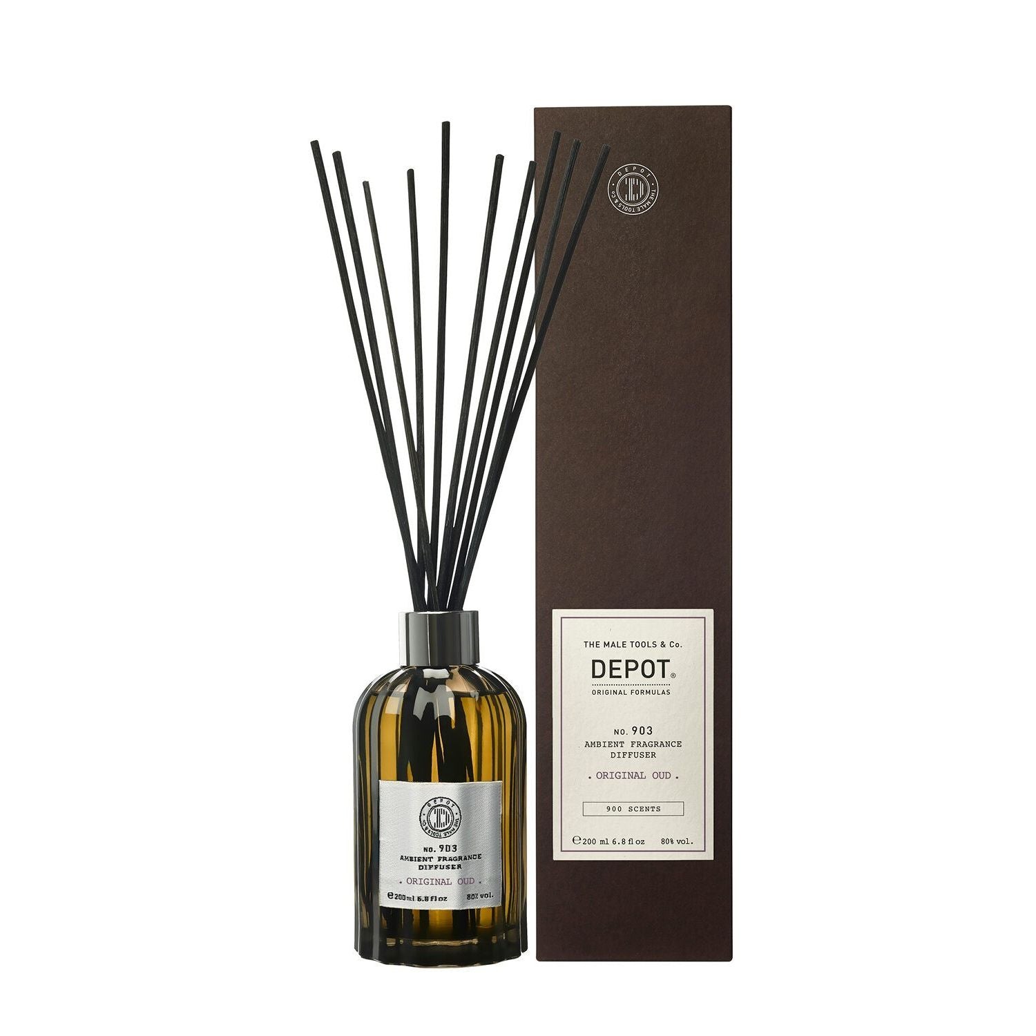 Depot No. 903 Original Oud 200 ml – Raumduft-Diffuser mit edlem, intensivem Oud-Duft