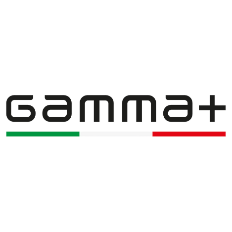 Gamma+ Logo – Professionelle Haarstyling- & Barber-Produkte